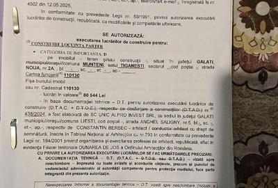 Casă cu Teren 1000 Mp în Țigănești - 5