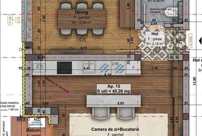 Apartament cu 2 camere decomandat în Giroc - 1