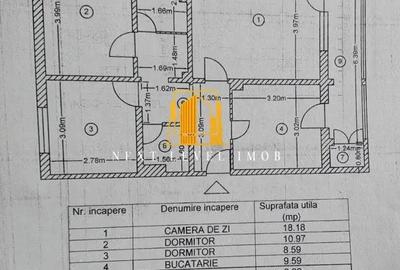 Apartament cu 3 camere decomandat în Găvana - 10