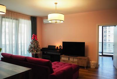 Apartament cu 2 camere semidecomandat, mobilat în Decebal