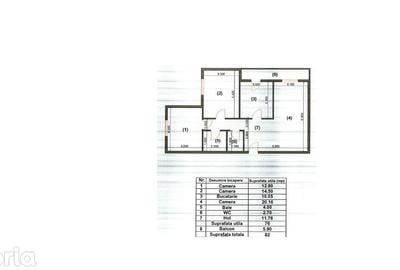 Apartament cu 3 camere decomandat în Semicentral - 3