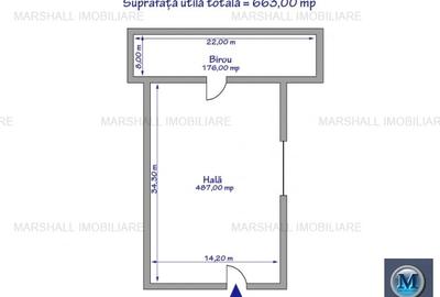 Spatiu industrial de inchiriat, zona Nord, 597.4 mp #15607 - 5