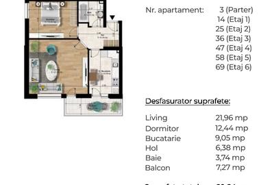 Apartament 2 camere decomandat [ 750m metrou Berceni] - 5