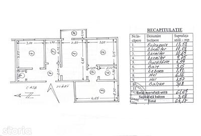 Apartament cu 4 camere în Micro 39 - 8