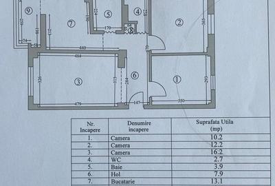 Apartament 3 camere decomandat Capital - 10