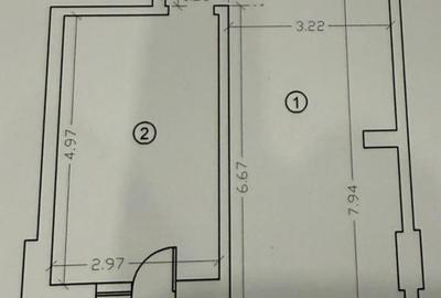 Apartament cu 2 camere decomandat în Central - 6