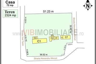 Casă cu 2 camere cu Teren 2324 Mp în Moșneni - 13