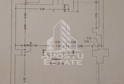 Spațiu comercial, 120 mp în P-ța Maria