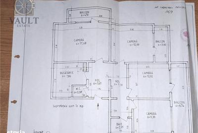 Apartament cu 4 camere decomandat în Central - 3