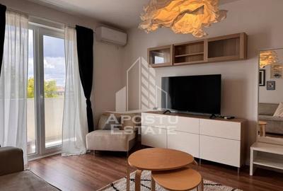Apartament cu 2 camere semidecomandat, mobilat în Calea Urseni