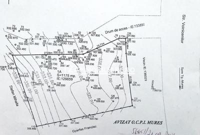Teren 1.175 mp. 36 m. deschidere, zona Unirii  Targu Mures - 4