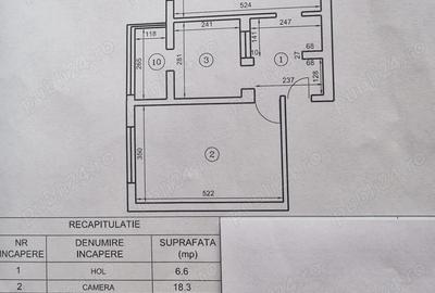 Proprietar vand apartament 3 camere, decomandat, 2 balcoane inchise - 4