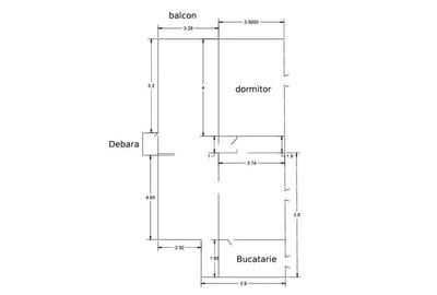Apartament 3 camere Piata Muncii, la 1 minut de gura de metrou, 90mp utili ,etaj - 17