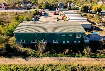 Hala industriala P+1 - 490 mp utili | Teren 2.447 mp | Platforma beton - 24