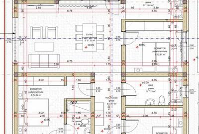 Casă cu 3 camere în Sântandrei