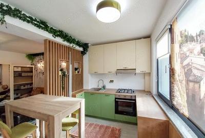 Apartament cu 2 camere semidecomandat, mobilat în Pipera - 12