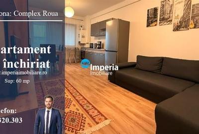 Inchiriez apartament 3 camere, open space, Zona Podul de Fier - Complex Roua Res - 1