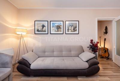 Apartament cu 3 camere semidecomandat în Tractorul - 1