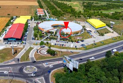 Spațiu comercial de închiriat Snagov Plaza, 250 mp - 750 mp, vizibilitate DN1 - 11