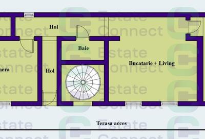 Apartament cu 3 camere decomandat în Ultracentral