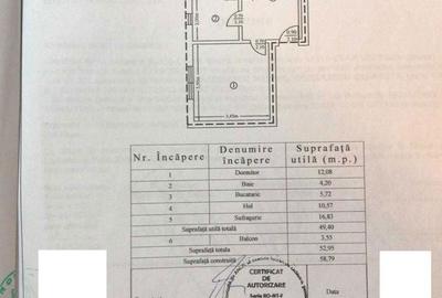 Apartament cu 2 camere decomandat în Central - 1