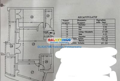 Apartament cu 3 camere decomandat, mobilat în Calea Călărașilor - 26