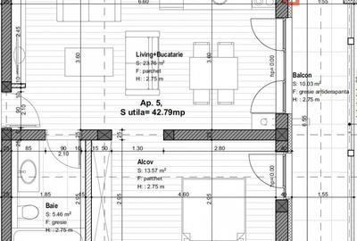 Apartament cu 2 camere în Moșnița Nouă - 3