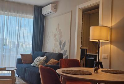 Apartament cu 2 camere semidecomandat, mobilat în Ștefan cel Mare