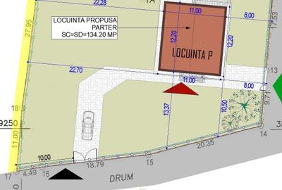 Teren de 2220 mp, în Siliștea - 2