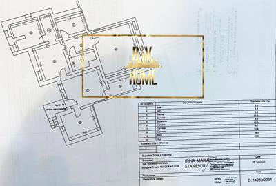 Apartament cu 4 camere semidecomandat în Km 5 - 19