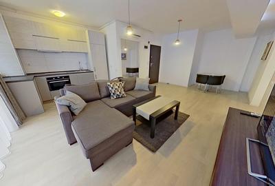 Apartament cu 2 camere semidecomandat, mobilat în Băneasa - 1