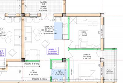 Apartament cu 3 camere decomandat în Central - 1