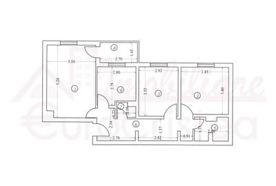 Apartament cu 3 camere decomandat, mobilat în Central - 10