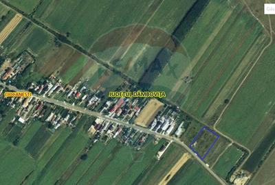 DE VANZARE Teren intravilan Dambovita Urziceanca Ciocanesti - 1