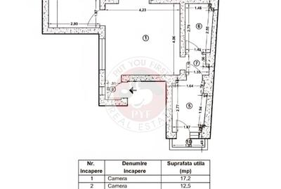 Metrou Piata Muncii | Apartament 4 camere | Semidecomandat | 68mp | B12221 - 1