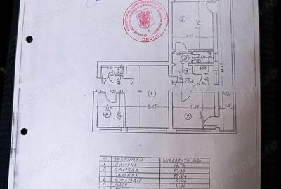 Apartament cu 3 camere semidecomandat în Gorjului