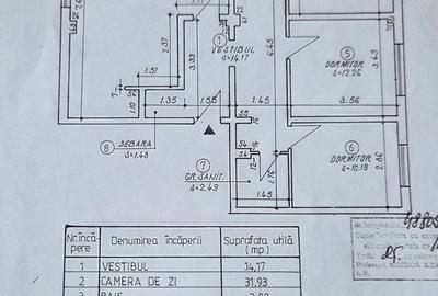 Apartament cu 4 camere decomandat în Micro 3 - 2