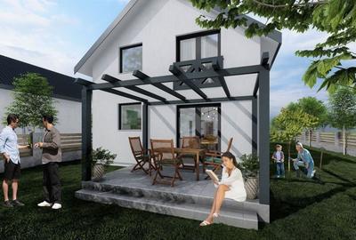 Casa 4 camere la cheie,10 minute de spital 150mp,700mp teren - 7