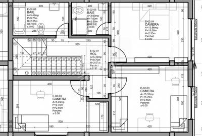 CASA CU CF 5 CAMERE DE VANZARE SEMIFINISATA | DAMBU ROTUND | TEREN 700 MP - 3