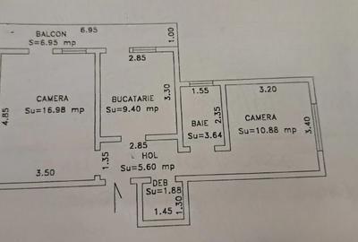 Apartament cu 2 camere decomandat, mobilat în Plantelor - 8