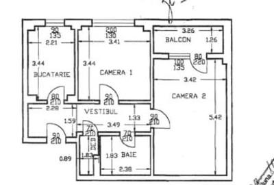 Apartament cu 2 camere, 60 mp, zona Sebastian - 14