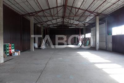 Hala 445 mp utili cu 500 metri curte de inchiriat Sibiu zona Lazaret - 1