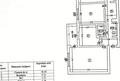 Apartament cu 3 camere decomandat în Central - 2