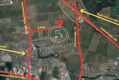 Tunari- Teren Intravilan de Vanzare- 21,67 Euro/mp - 3