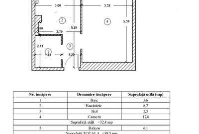 Garsonieră decomandată în Ultracentral - 8