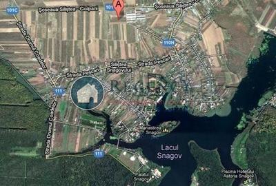 Teren Silistea Snagovului 10.000 mp intravilan+extravilan - 1