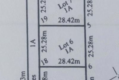 Teren de 718 mp, în Tomești