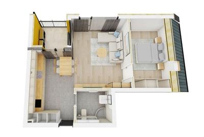 Garsonieră decomandată în Freidorf - 20