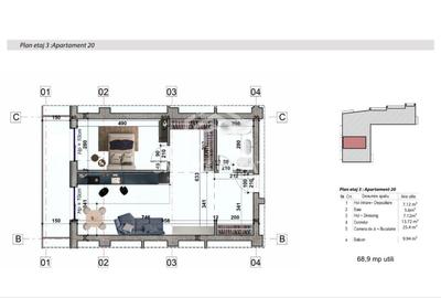 De vanzare 2 camere Trapezului Sector 3 - 8