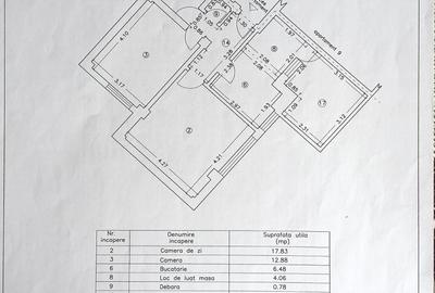 Apartament cu 2 camere decomandat, mobilat în Tomis Plus - 9